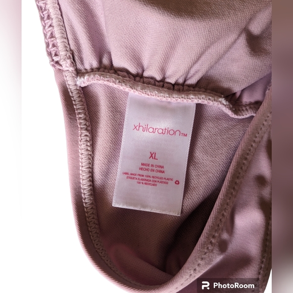 🛍️3 for $10 Xhilaration pinkish purple crochet Bikini top size XL - Picture 4 of 5